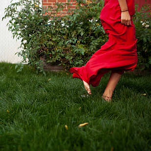 GIRL IN THE RED DRESS